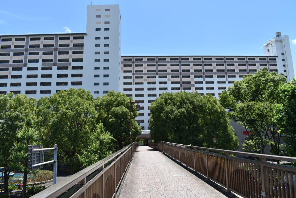 The Entrance of Takashimadaira Danchi